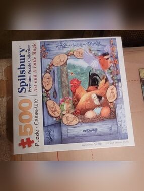 Welcome Spring- Jigsaw Puzzles - Best deal Please read FULL description.